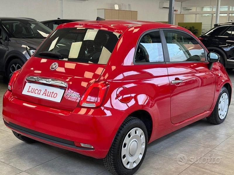 Usata Fiat 500 70 CV (51 kW) 2023 Rosso Utilitaria