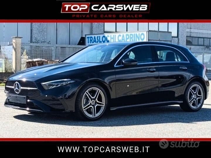 Usata Mercedes A200 AMG line 150 CV (110 kW) 2023 Nero Berlina