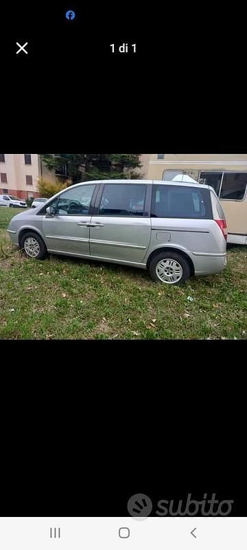 Usata Lancia Phedra 2002 Grigio Monovolume