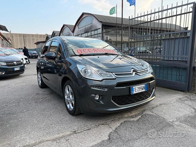 Brugt Citroën C3 Exclusive 75 HK (55 kW) 2016 Grå Sedan