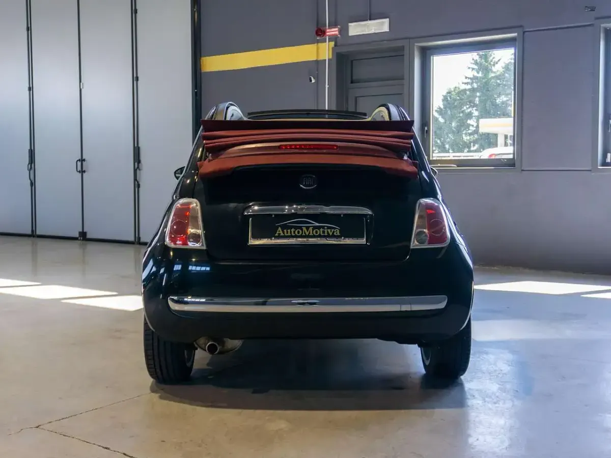 Usata Fiat 500C Lounge 69 CV (50 kW) 2015 Nero Cabrio