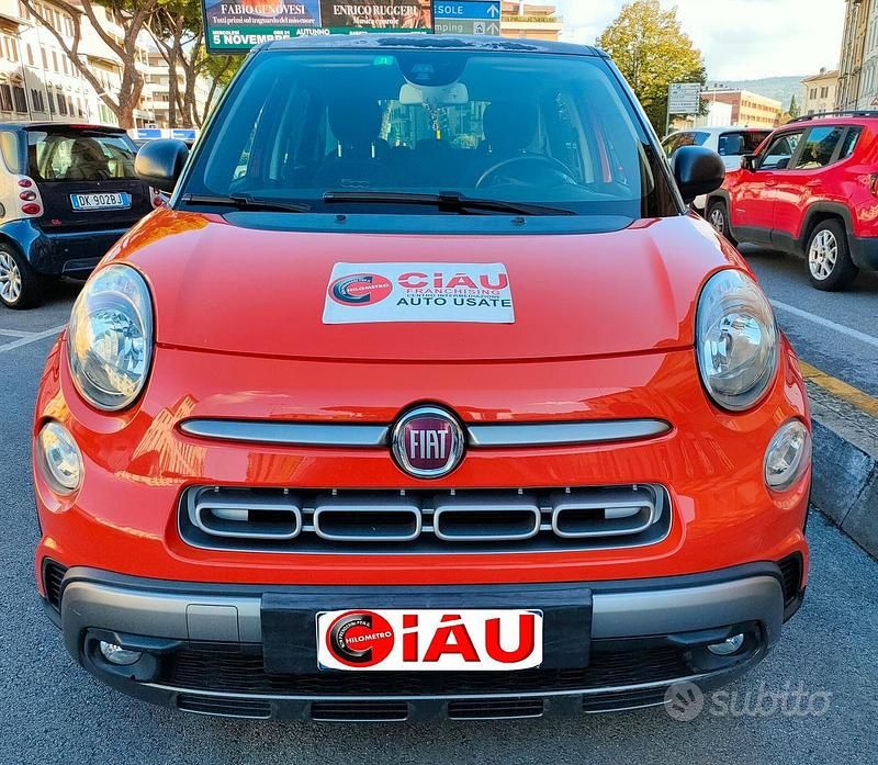 Usata Fiat 500L Cross 120 CV (88 kW) 2017 Arancione Monovolume