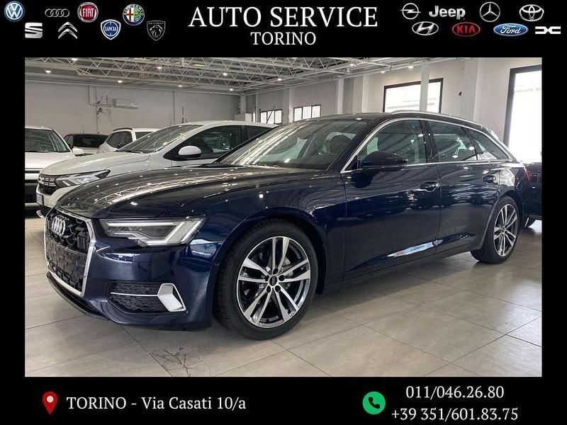 Blu/azzurro Usata 2023 Audi A6 Advanced Station wagon | 45.900 € (Buon prezzo) - Immagine 1/4