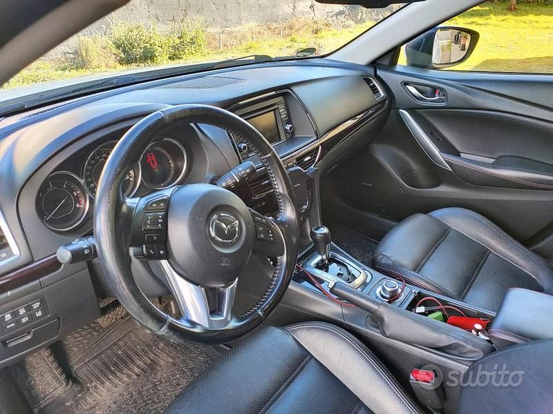 Usata Mazda 6 Active 175 CV (128 kW) 2014 Bianco Station wagon