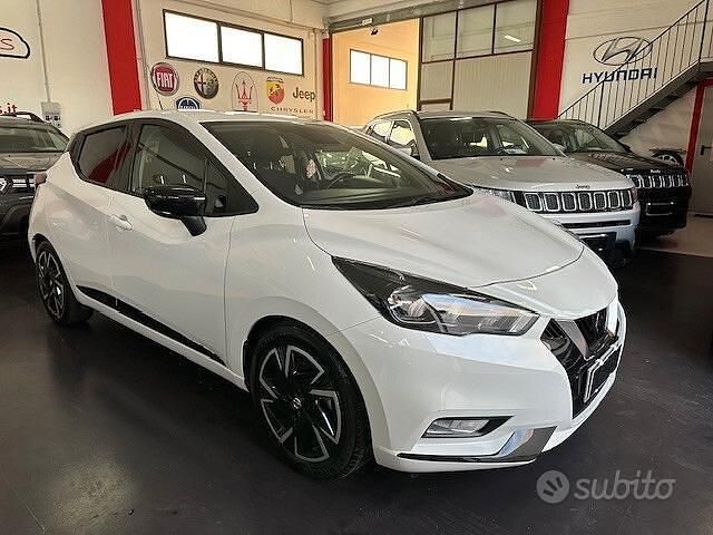 Usata Nissan Micra 92 CV (67 kW) 2022 Bianco Utilitaria