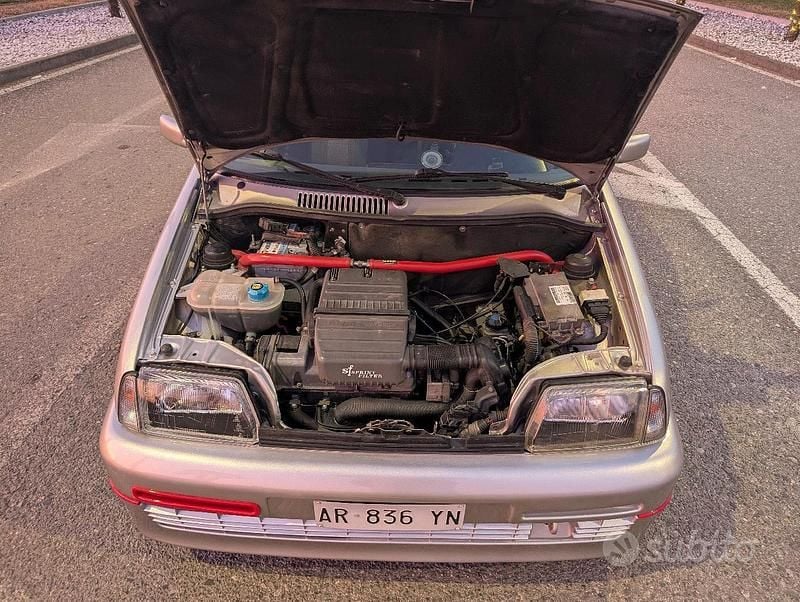 Usata Fiat Cinquecento 54 CV (39 kW) 1998 Grigio Utilitaria