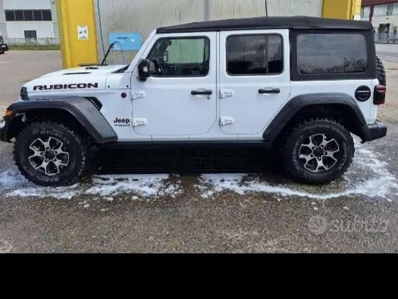 Bianco Usata 2021 Jeep Wrangler Rubicon SUV | 42.000 € (Ottimo prezzo) - Immagine 1/4