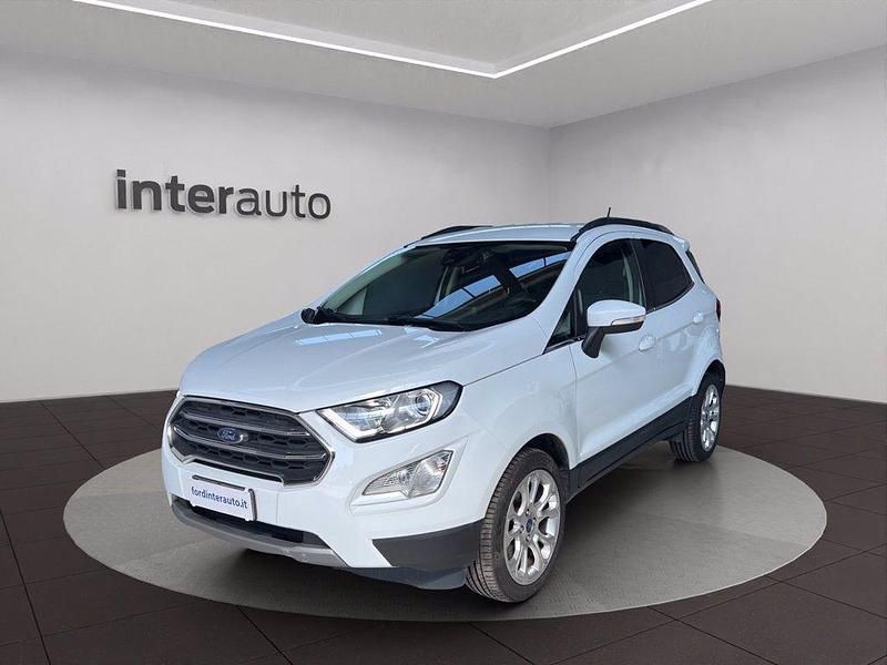 Bianco Usata 2021 Ford Ecosport Titanium S SUV | 12.490 € (Ottimo prezzo) - Immagine 1/4