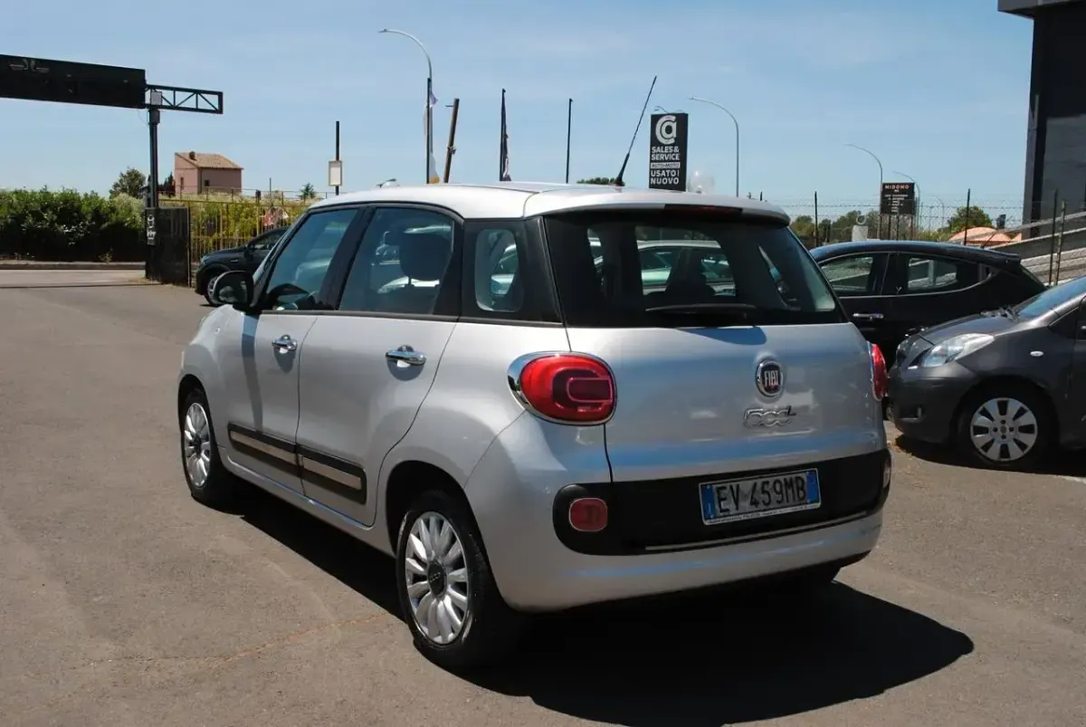 Usata Fiat 500L Lounge 84 CV (61 kW) 2014 Argento Monovolume