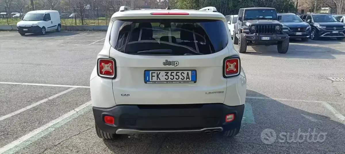 Usata Jeep Renegade Limited 120 CV (88 kW) 2017 Bianco SUV