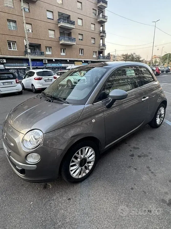 Usata Fiat 500 69 CV (50 kW) 2015 Grigio Berlina