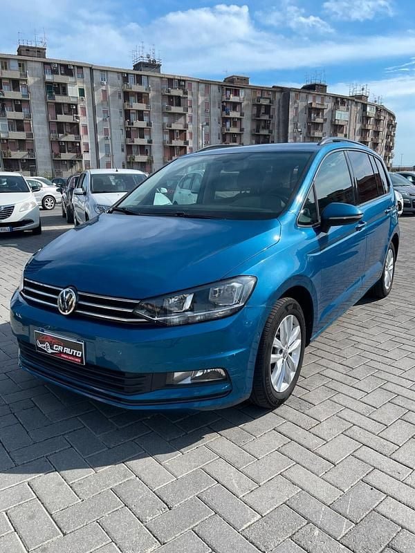 Usata VW Touran 115 CV (84 kW) 2017 Blu Monovolume
