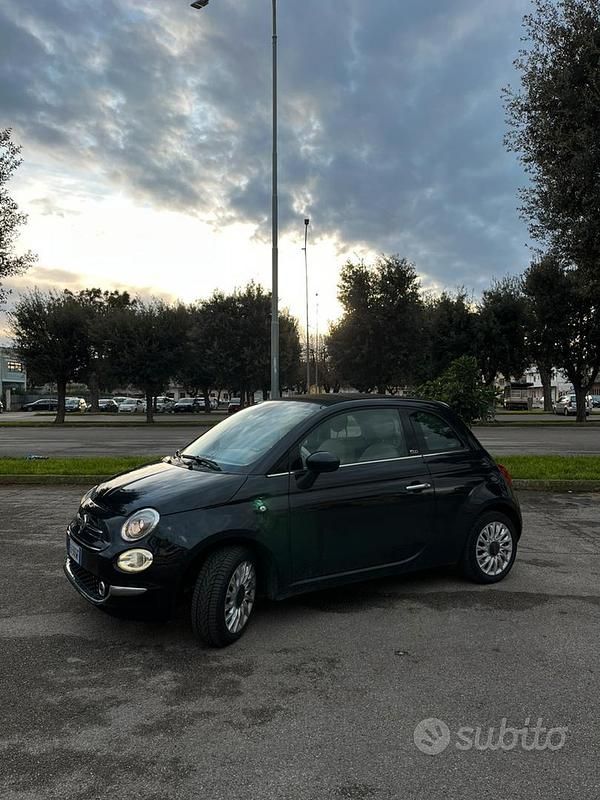 Usata Fiat 500C 2017 Nero Cabrio