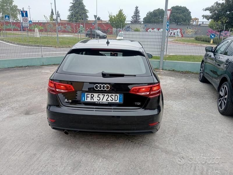 Usata Audi A3 Business 116 CV (85 kW) 2018 Nero Berlina