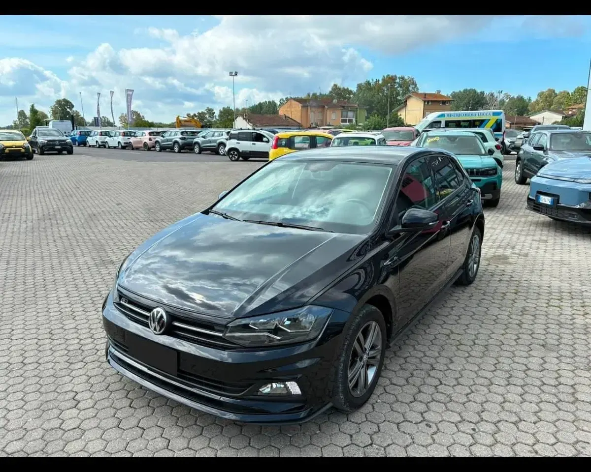 Usata VW Polo Comfortline 95 CV (69 kW) 2020 Nero Utilitaria