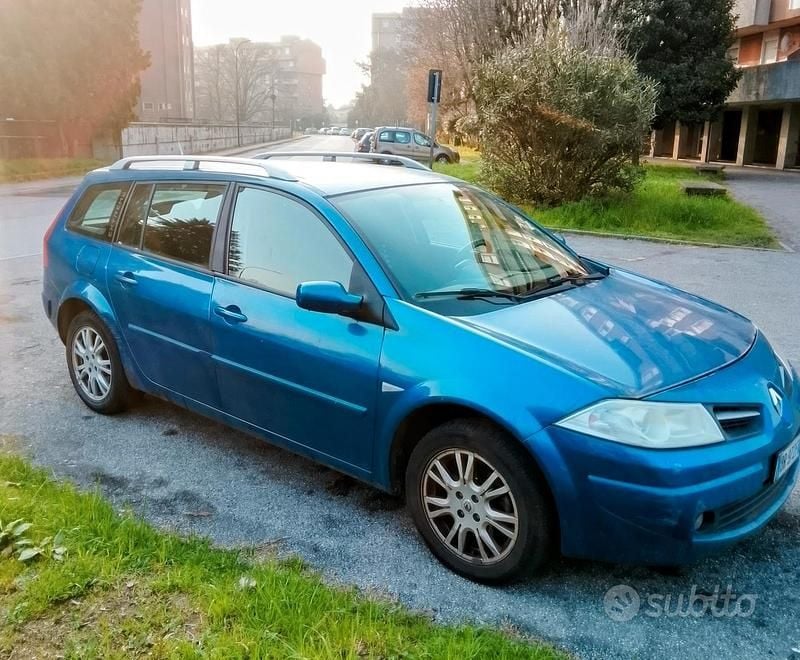 Usata Renault Mégane GrandTour 111 CV (81 kW) 2008 Blu Station wagon