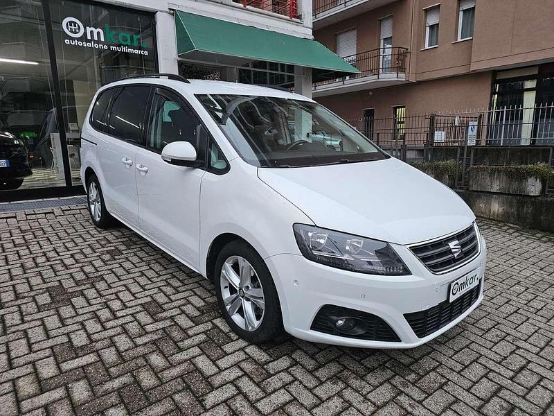 Usata Seat Alhambra 150 CV (110 kW) 2018 Bianco Monovolume