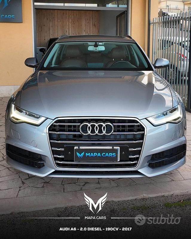 Usata Audi A6 Ambiente 190 CV (139 kW) 2017 Grigio Station wagon