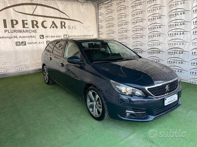 Usata Peugeot 308 S 131 CV (96 kW) 2019 Blu Station wagon