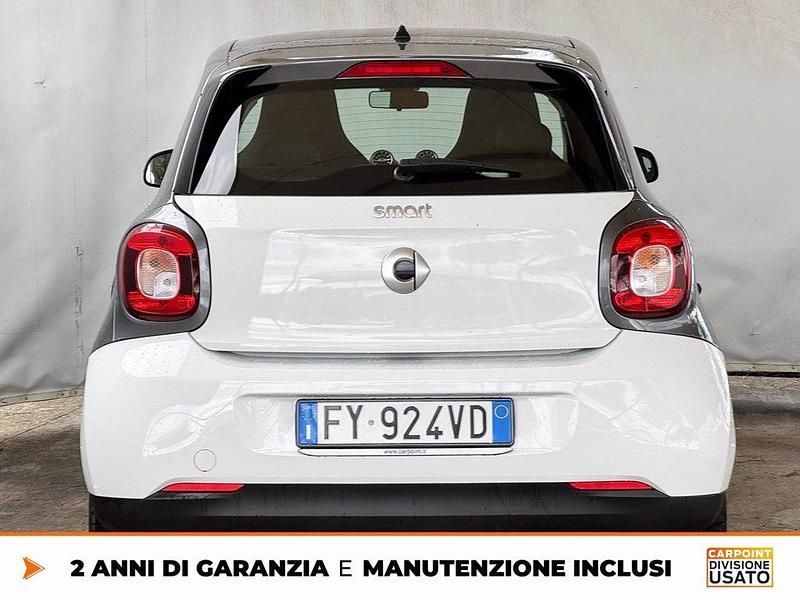 Usata Smart ForFour Passion 71 CV (52 kW) 2019 Bianco Utilitaria
