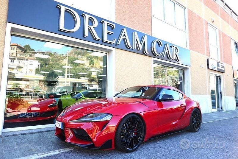 Usata Toyota Supra Premium 340 CV (250 kW) 2019 Rosso pastello Coupé