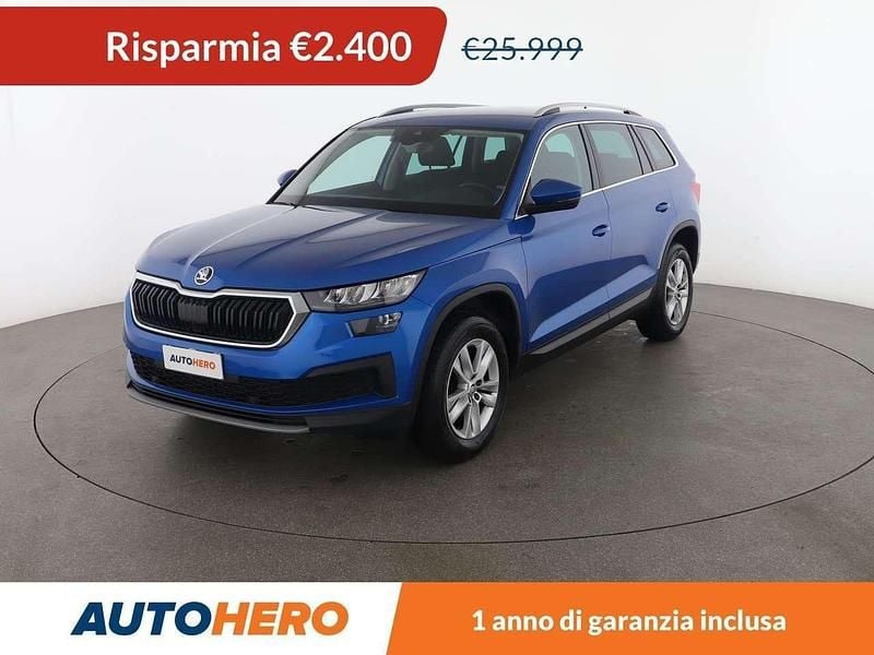 Usata Skoda Kodiaq Executive 150 CV (110 kW) 2022 Blu/azzurro SUV