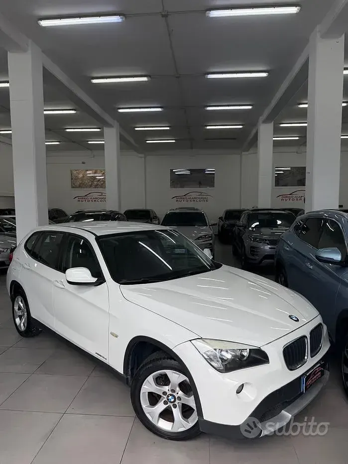 Usata BMW X1 Sport Line 143 CV (105 kW) 2011 Bianco SUV