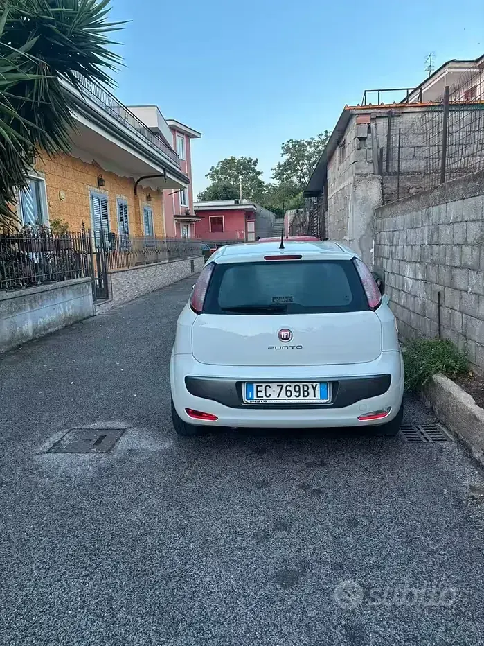 Usata Fiat Punto Evo 135 CV (99 kW) 2010 Bianco Utilitaria