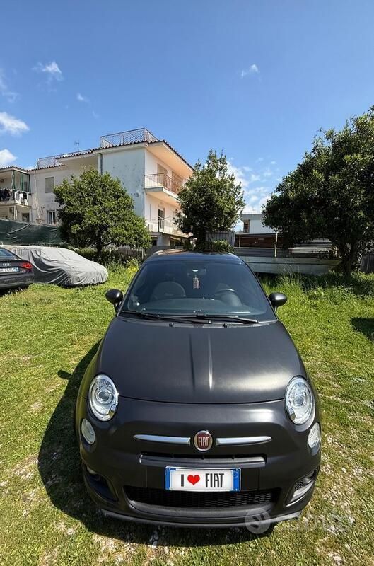 Usata Fiat 500 95 CV (69 kW) 2013 Nero Utilitaria