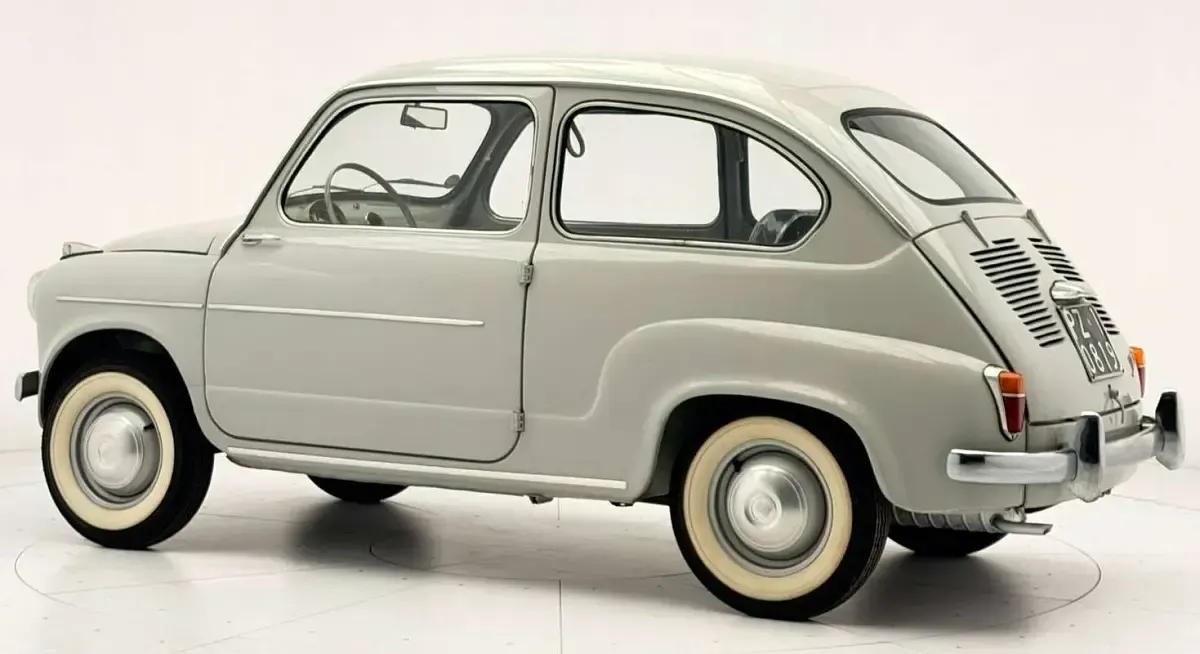 Käytetty Fiat 600 24 HP (17 kW) 1959 Harmaa Coupe - kaksiovinen