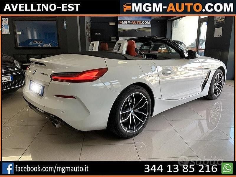 Usata BMW Z4 Sport Line 197 CV (144 kW) 2020 Bianco Cabrio