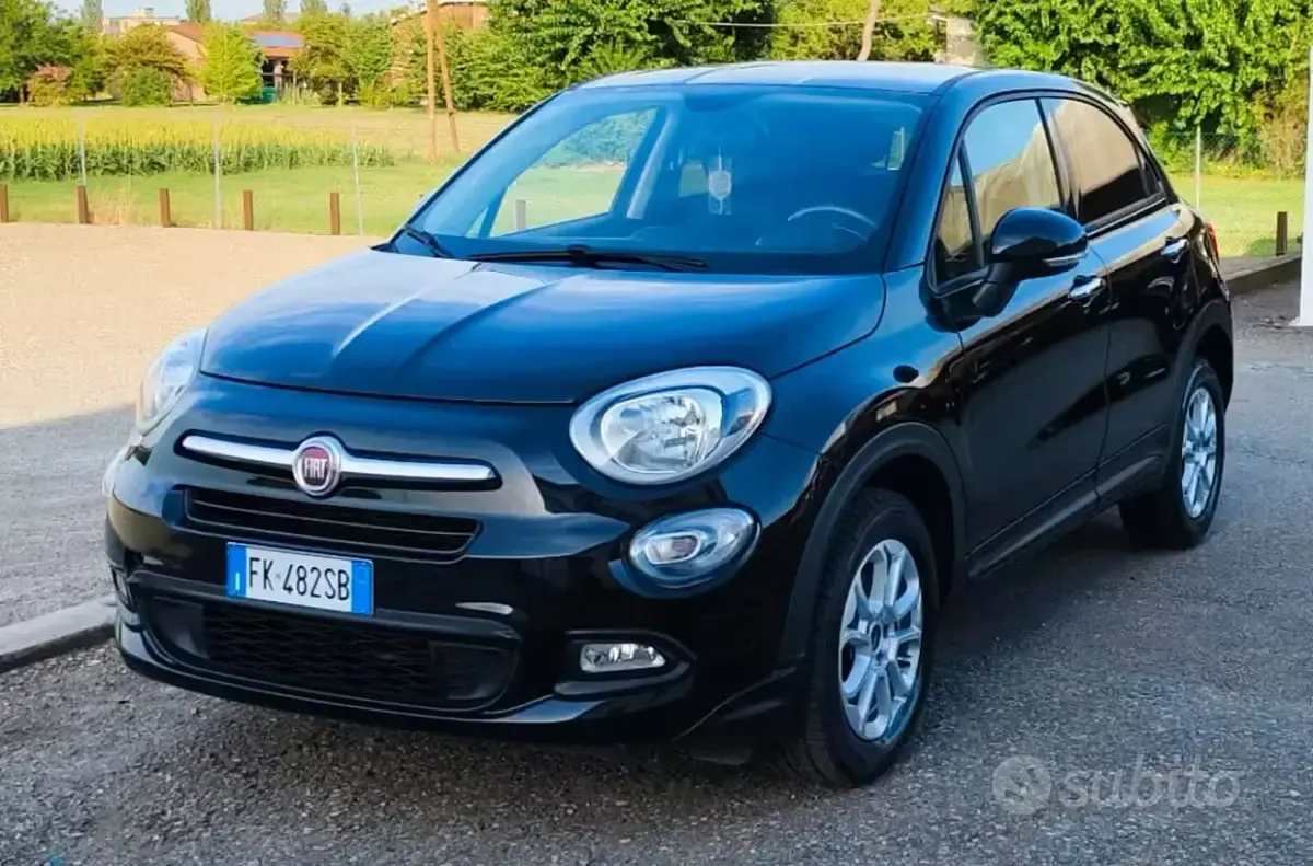 Usata Fiat 500X S 110 CV (80 kW) 2017 Nero SUV