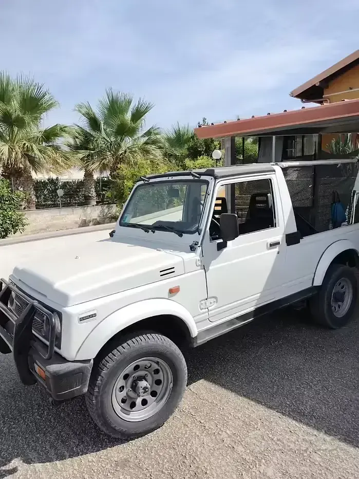 Usata Suzuki Samurai 69 CV (50 kW) 1997 Bianco SUV