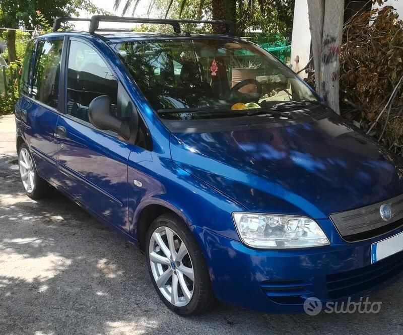 Usata Fiat Multipla 2007 Blu Monovolume
