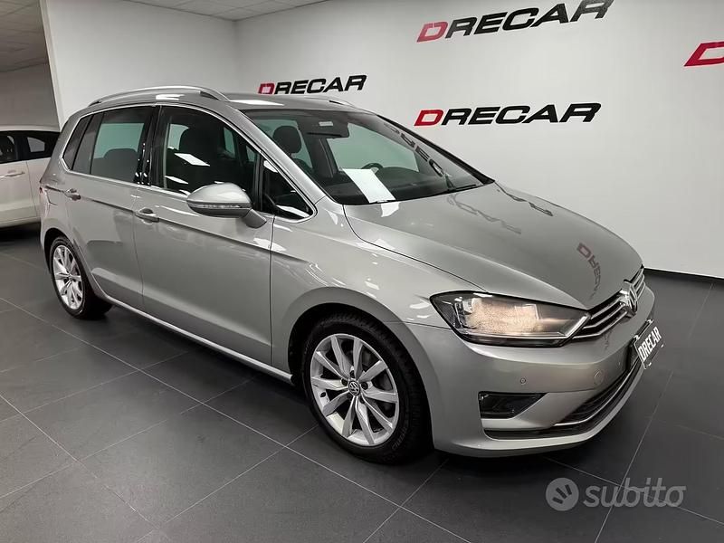 Usata VW Golf Sportsvan Highline 125 CV (91 kW) 2016 Grigio Monovolume