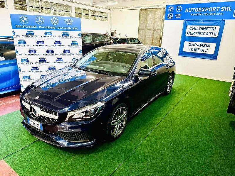 Usata Mercedes CLA220 Shooting Brake Premium 177 CV (130 kW) 2017 Blu/azzurro Station wagon