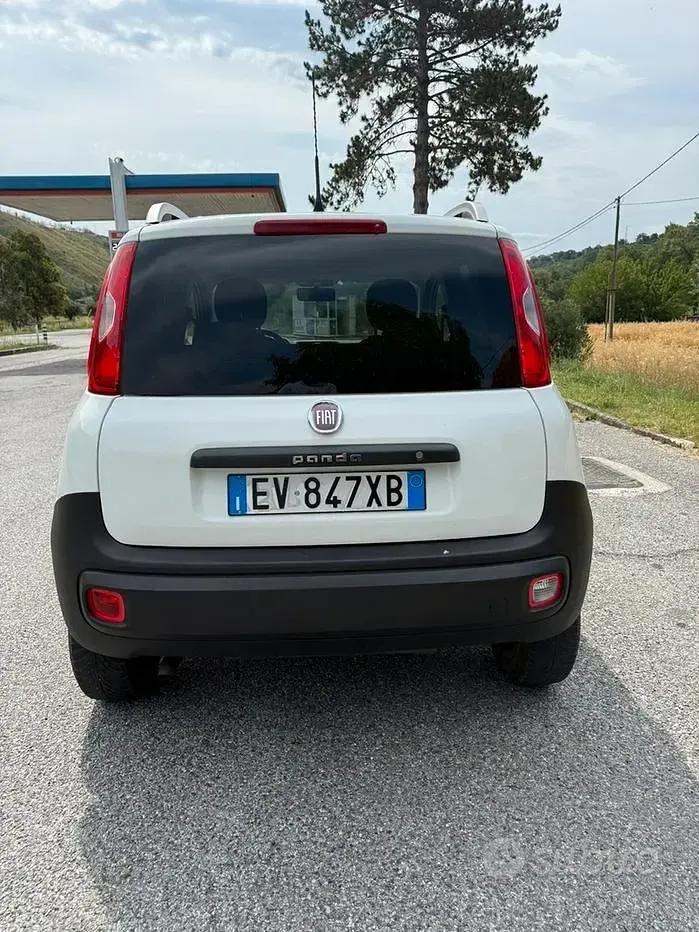 Usata Fiat Panda 4x4 75 CV (55 kW) 2014 Bianco Utilitaria