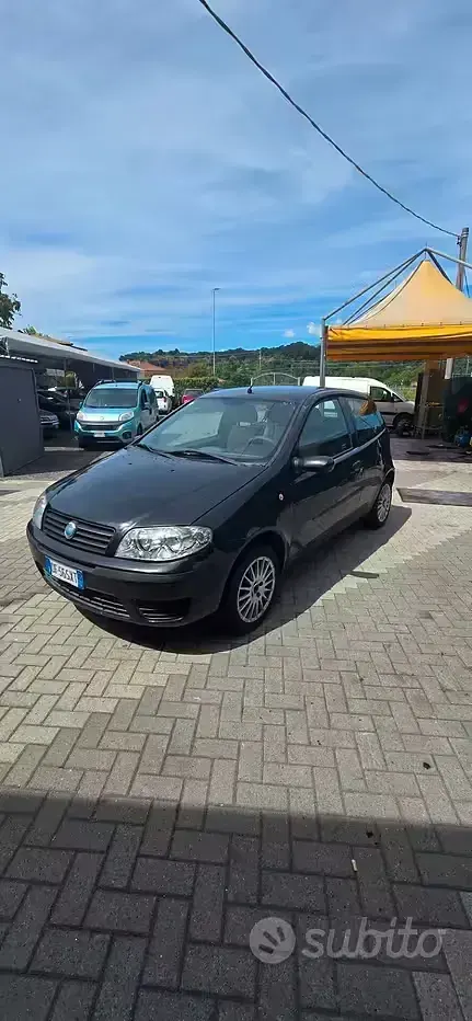 Usata Fiat Punto 60 CV (44 kW) 2007 Nero Utilitaria