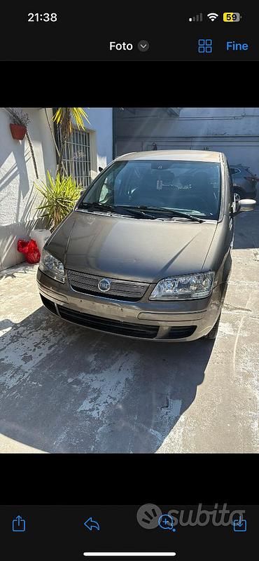 Usata Fiat Idea 69 CV (50 kW) 2007 Marrone Monovolume