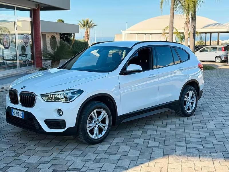 Usata BMW X1 Advantage 116 CV (85 kW) 2019 Bianco SUV