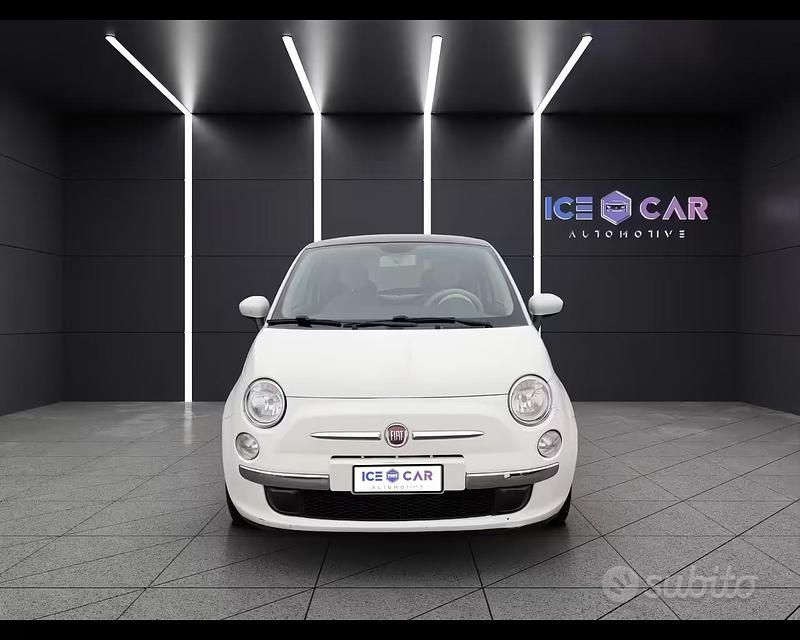 Usata Fiat 500 Lounge 69 CV (50 kW) 2009 Bianco Cabrio