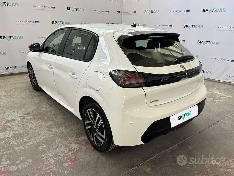 Usata Peugeot 208 Active 75 CV (55 kW) 2023 Bianco Utilitaria
