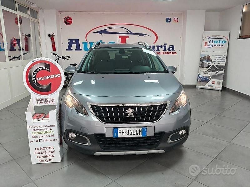 Usata Peugeot 2008 Allure 82 CV (60 kW) 2017 Grigio SUV