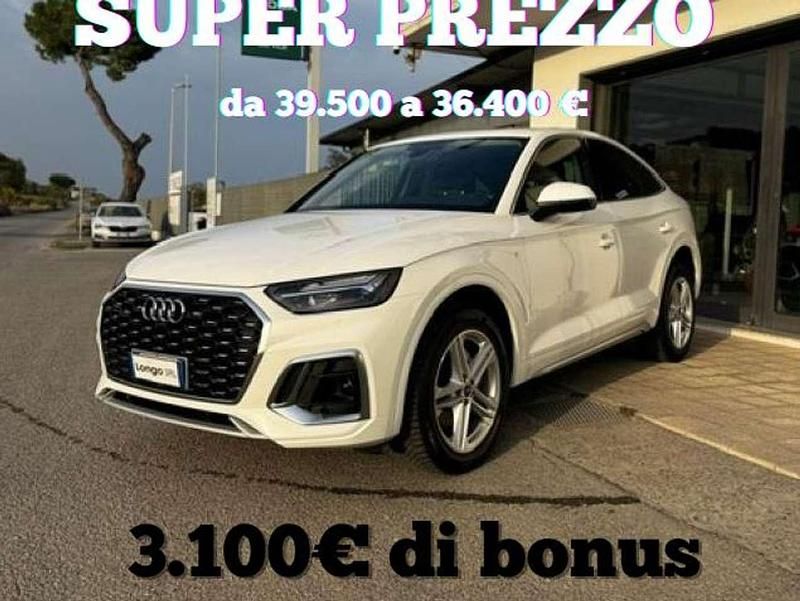 Usata Audi Q5 Sportback S-Line 204 CV (150 kW) 2022 Bianco ibis SUV