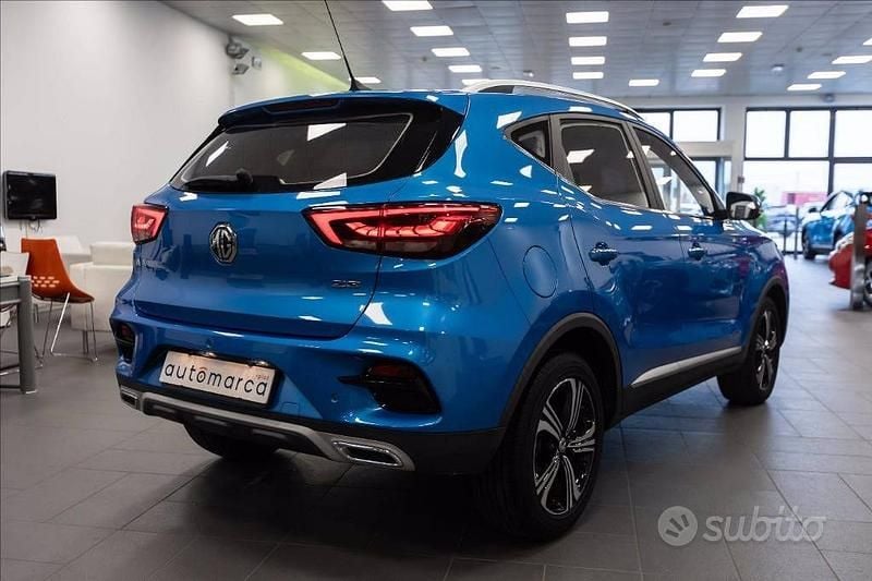 Usata MG ZS Comfort 106 CV (77 kW) 2022 Blu SUV