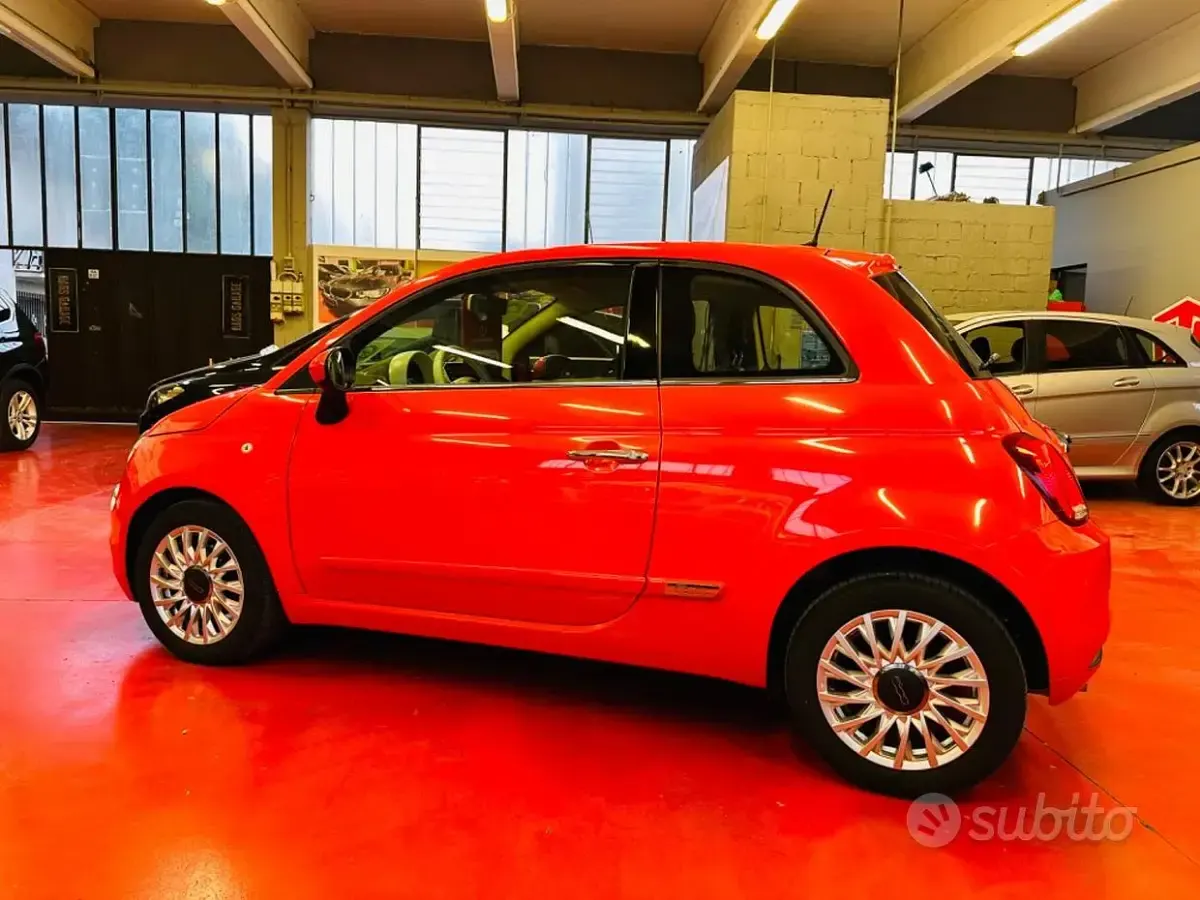 Usata Fiat 500 Dolcevita 69 CV (50 kW) 2021 Rosso Berlina