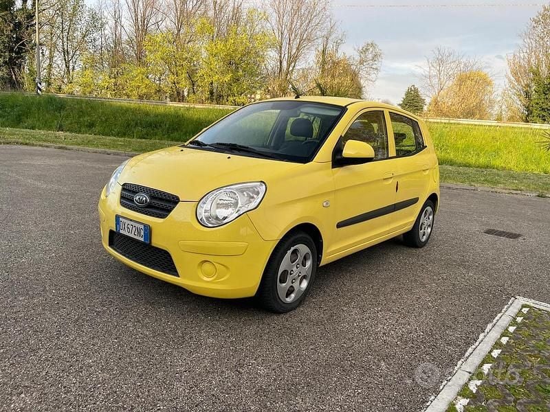 Usata Kia Picanto 60 CV (44 kW) 2009 Giallo Utilitaria