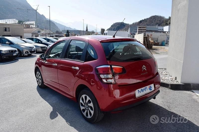 Usata Citroën C3 PureTech 82 CV (60 kW) 2015 Rosso Berlina