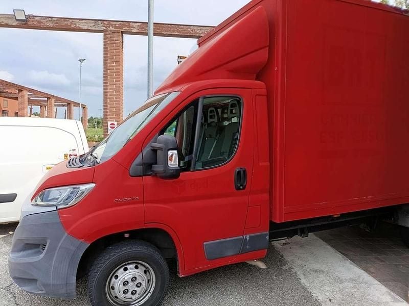 Usata Fiat Ducato 131 CV (96 kW) 2015 Rosso Furgone