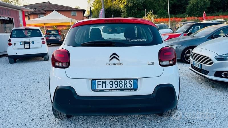 Usata Citroën C3 Live 68 CV (50 kW) 2018 Bianco Utilitaria